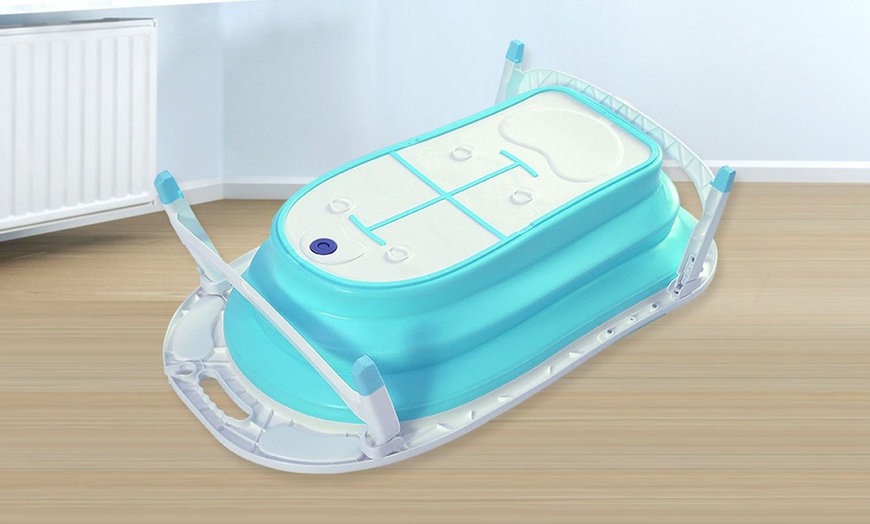 Image 12: Collapsible Baby Bathtub
