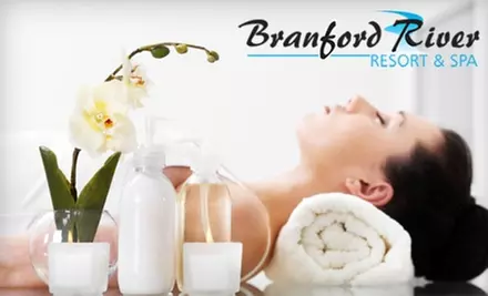Up to Half Off Massage and Waxing Services at Branford River Resort & Spa. Choose from Three Options.  - Primary Image