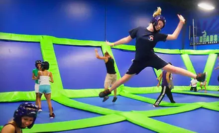 $24 for Four One-Hour Jump Passes at AirHeads Trampoline Arena ($48 Value) - Primary Image