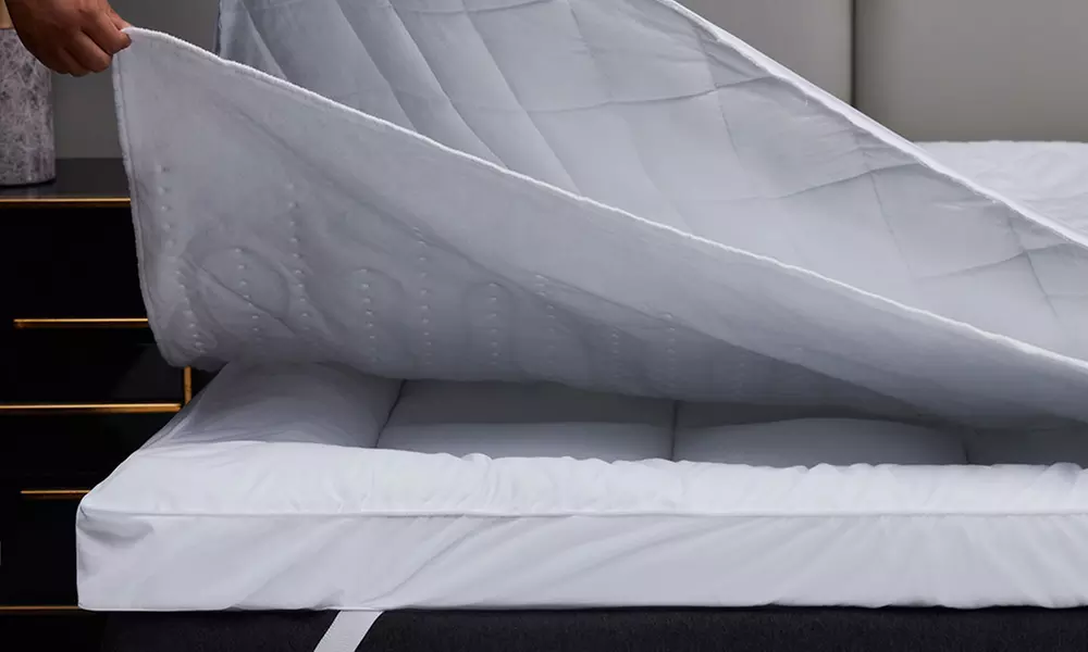 Heated Mattress Topper - Soft 10cm Microfiber Dual Control