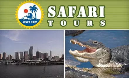 Guided Tours of Miami and the Everglades at Safari Tours Miami. Choose from Three Tours. - Primary Image