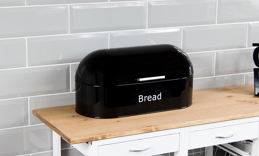 Image 3: Retro Bread Bin