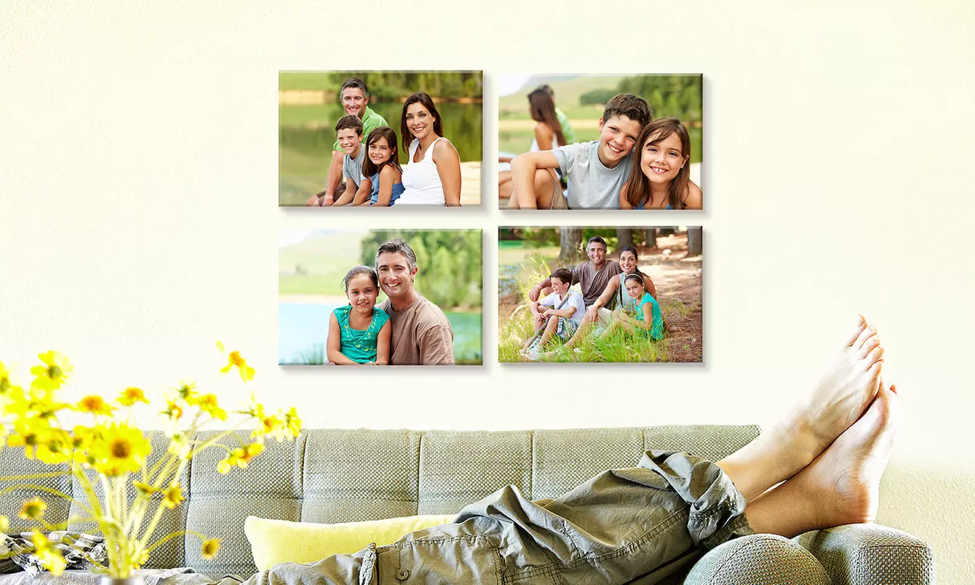 Custom 8"x12" Gallery-Wrapped Photo Canvas from Fabness (Up to 84% Off) - Second Medium