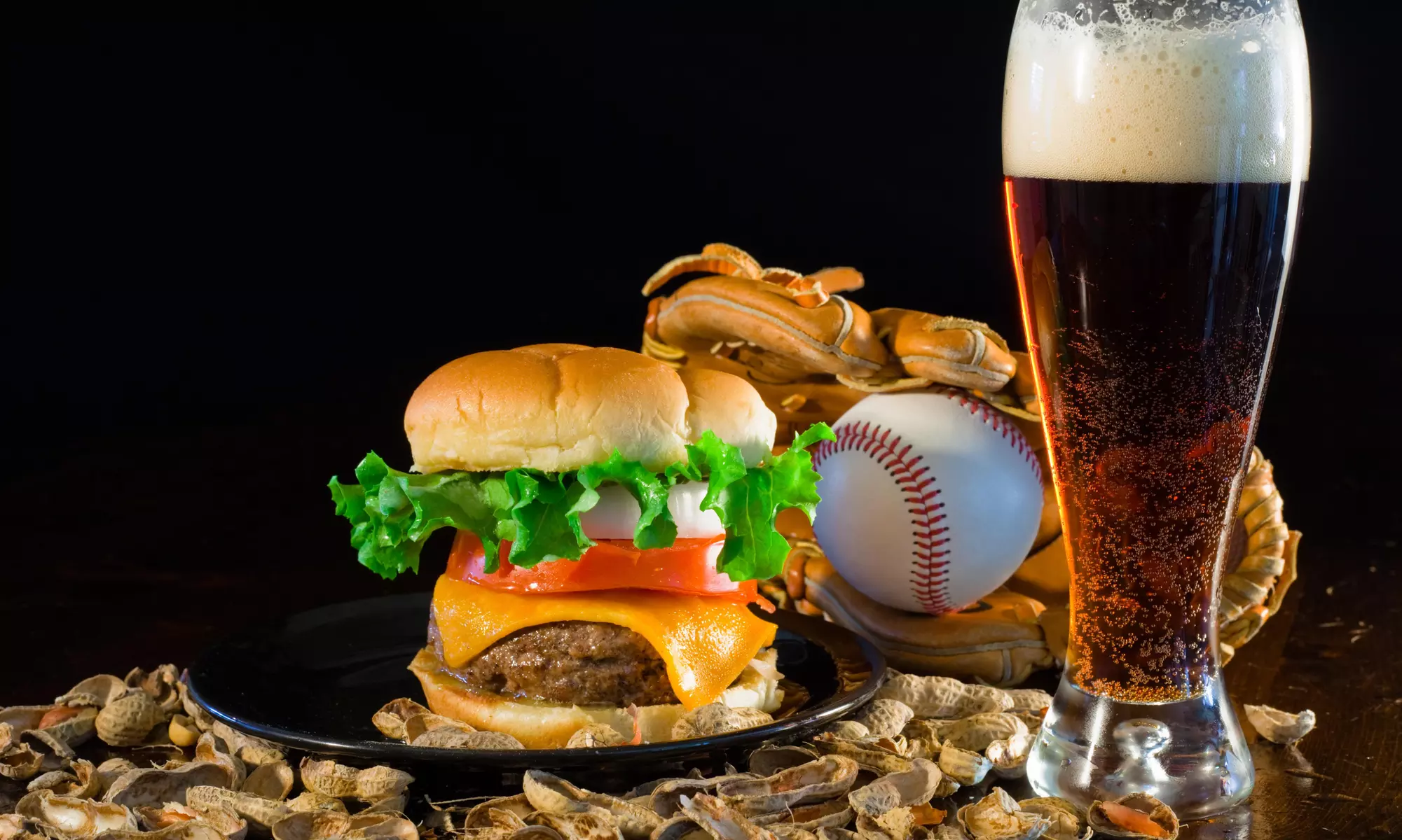 50% Off Any Draft Beer with Purchase of Any Burger and Draft Beer at 3rd Base Sports Bar & Grille - Primary Image
