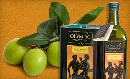$10 for a Bottle of Olympic Extra-Virgin Olive-Oil at the Greek International Food Market in West Roxbury ($19.99 Value) - Primary Image
