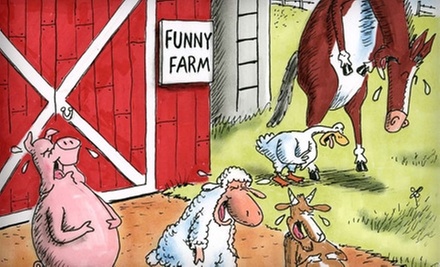 $18 for Black-and-White Matted Print ($35.63 Value) or $23 for Color Matted Print ($46.23 Value) from Cartoon Resource - Primary Image