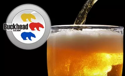 $15 for $30 Worth of American Fare and Drink at Buckhead Saloon - Primary Image