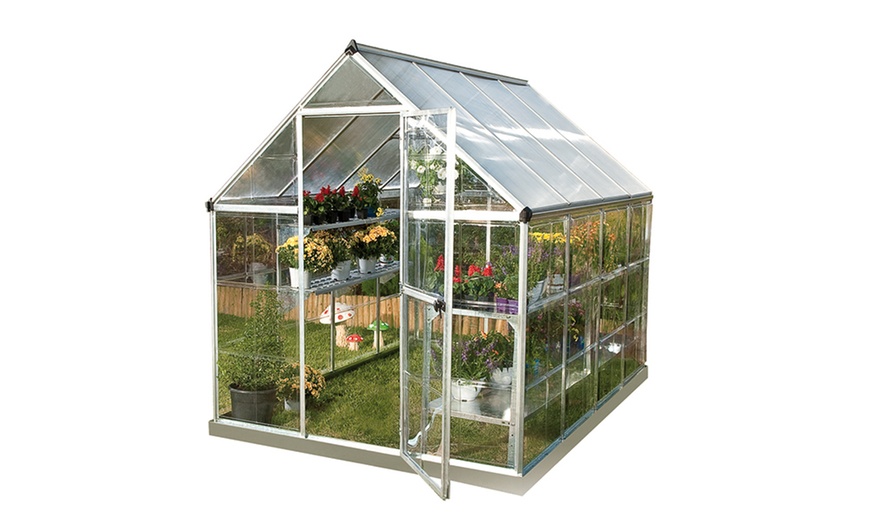 Image 8: Palram Harmony Greenhouse