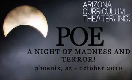 $24 for Two Tickets to “Poe” at the Arizona Curriculum Theater - Primary Image