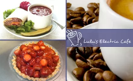 $5 for $10 Worth of Coffee, Baked Goods, Sandwiches, and More at Lulu's Electric Café - Primary Image
