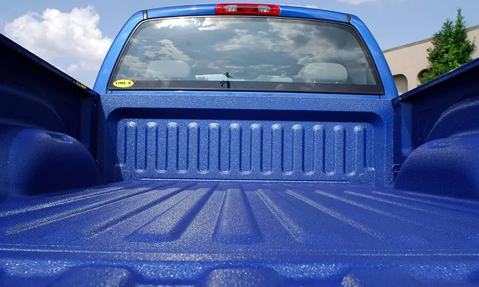 Gift Cards Towards LINE-X Premium Chip Guard or Bed Liner for Pickup Truck at Audio Visionz - Second Medium