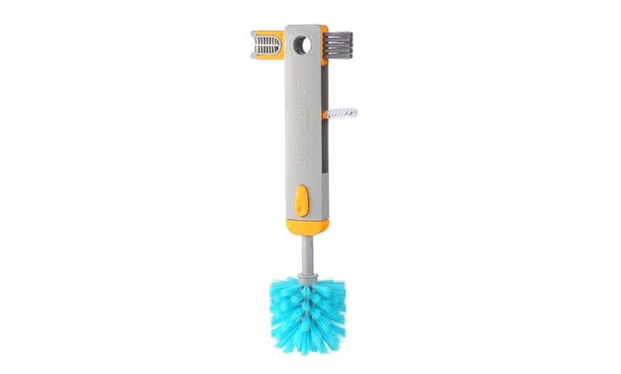 Image 7: 4 in 1 Multifunctional Bottle Gap Cleaner Brush