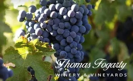 $12 for Two Custom Signature Tastings at Thomas Fogarty Winery in Woodside - Primary Image