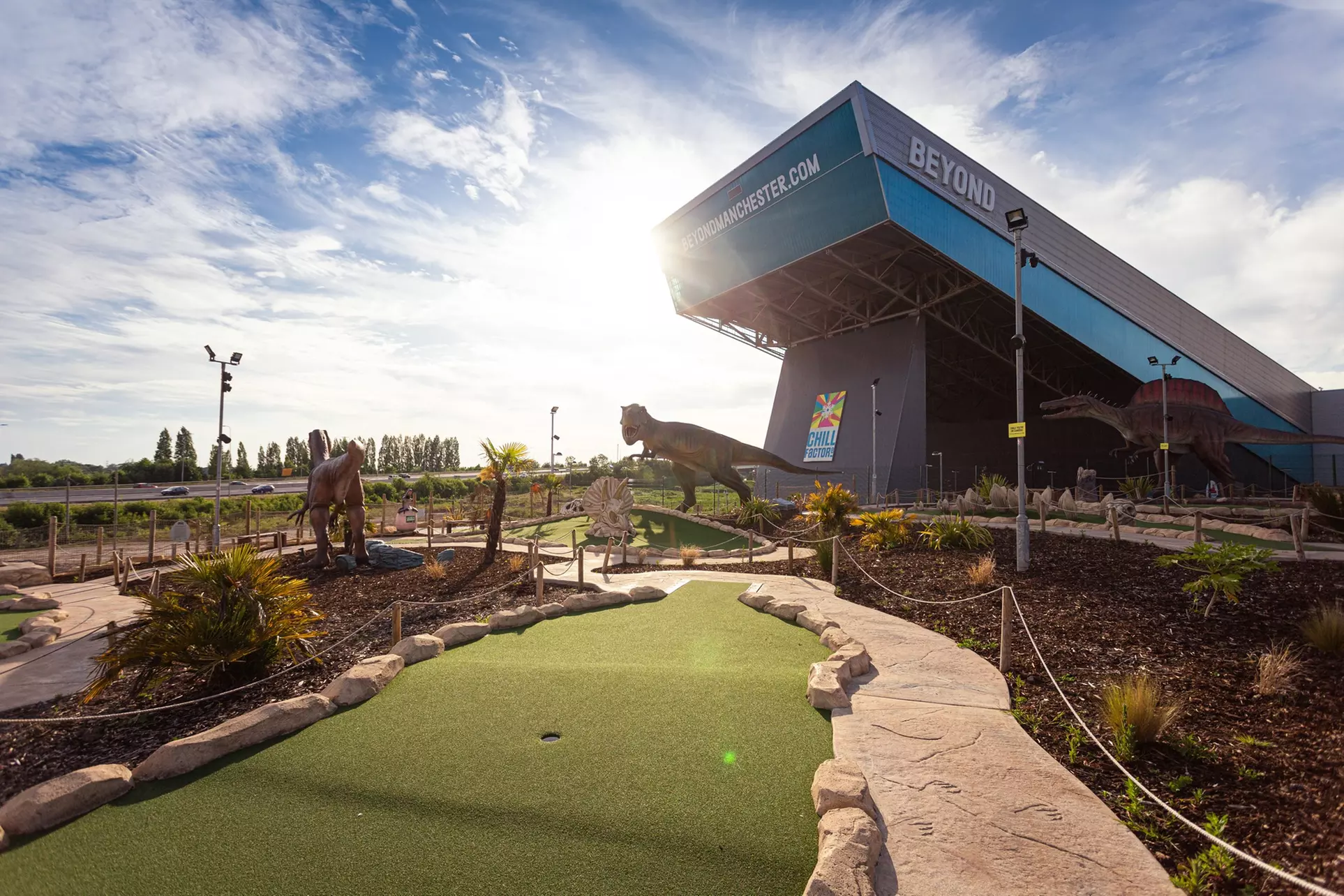 Adventure Golf Fun with Pizza and Drinks Included for Two