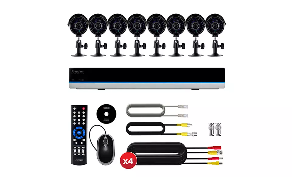 Defender Ultra Hi-Res Security Systems with 500GB Hard Drive & 600 TVL Night Vision Cameras - Second Medium