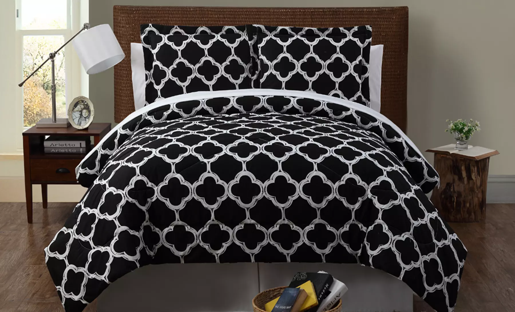 Galaxy 8-Piece Reversible Bed in a Bag Set. Multiple Colors Available. Free Returns. - Primary Image