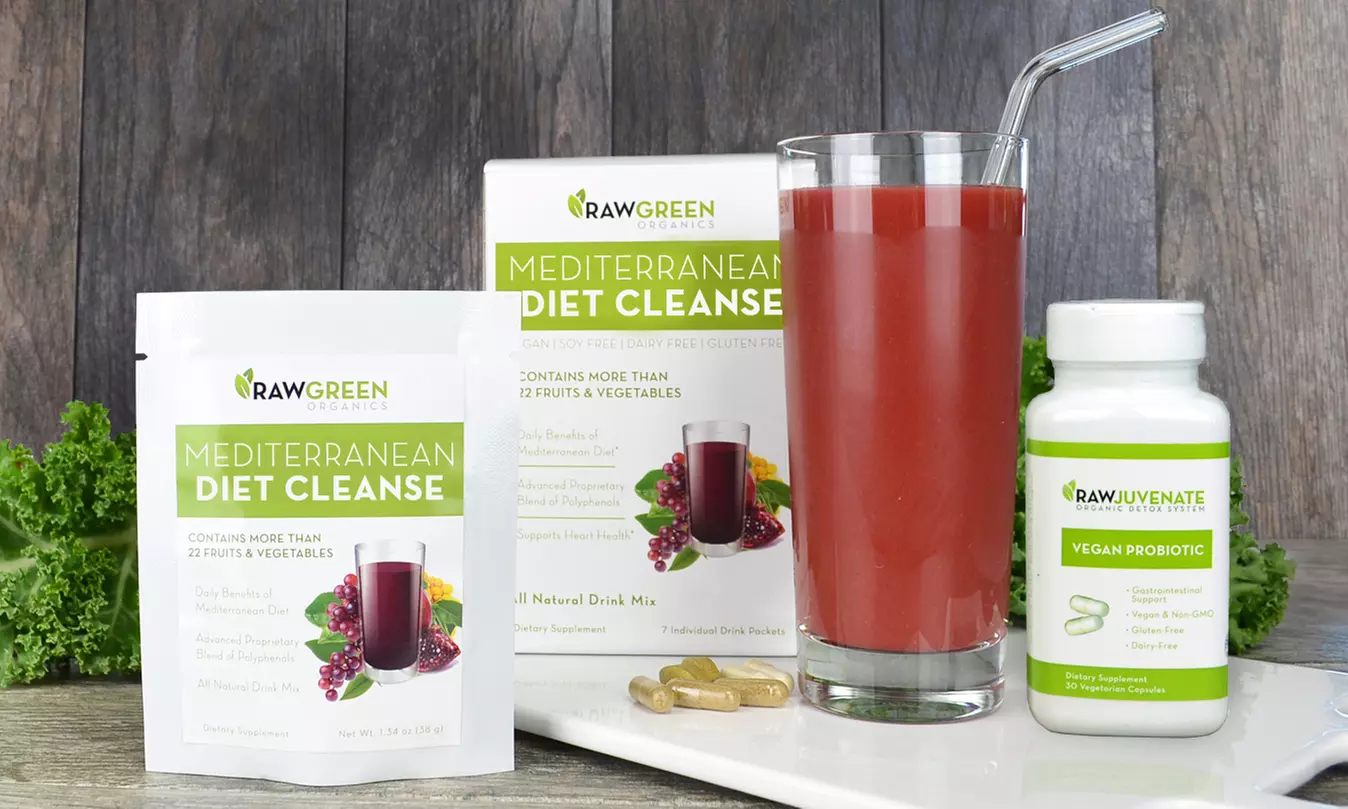 7-, 14-, 21-, or 28- Day Mediterranean Detox from Raw Green Organics (Up to 49% Off)  - Primary Image