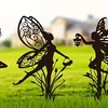 Image 1: 1x oder 3x Dekorativer Feen-Gartenstecker