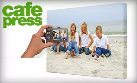 $39 for a 16"x20" Personalized Canvas from CafePress  - Primary Image