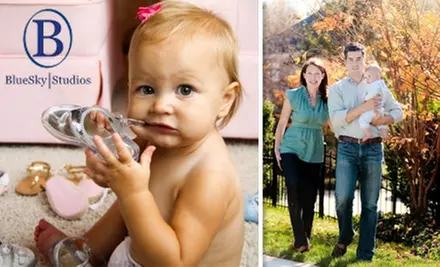 $50 for $150 Toward Any On-Location Package and an 8x10 Print from BlueSky Studios  ($170 Value) - Primary Image