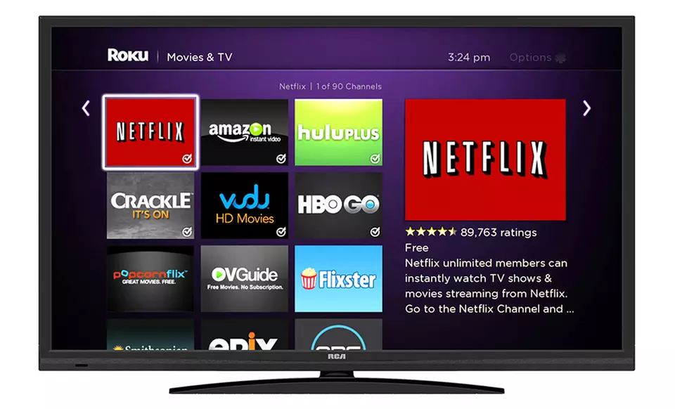 RCA 32" LED 720p Roku Streaming HDTV or TV-DVD Combo from $249.99–$299.99 - Second Medium