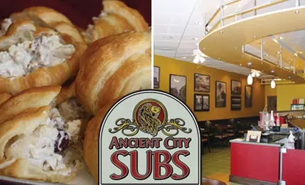 $5 for $10 Worth of Deli-Stuffed Sandwiches and Drinks at Ancient City Subs - Primary Image