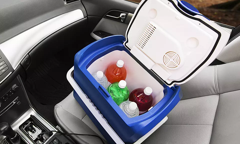 Wagan 12V Food and Beverage Cooler/Warmer with Home Adapter - Primary Image