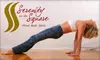 $15 for Two Yoga Classes or a 30-Minute Energy-Balancing Session at Serenity on the Square (Up to $40 Value)