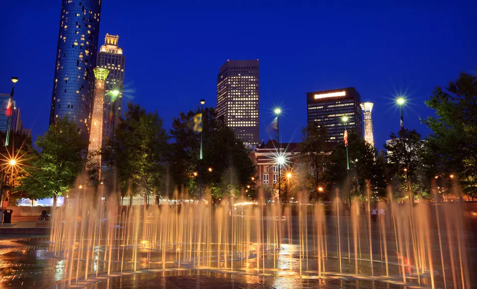 One-Night Stay for Two in a Deluxe Room at The Ellis Hotel in Atlanta. Combine Up to Two Nights. - Primary Image