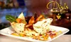 $15 for $30 Worth of Indian Cuisine at Diva Bistro