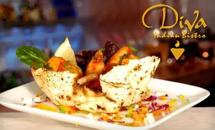 $15 for $30 Worth of Indian Cuisine at Diva Bistro - Primary Image