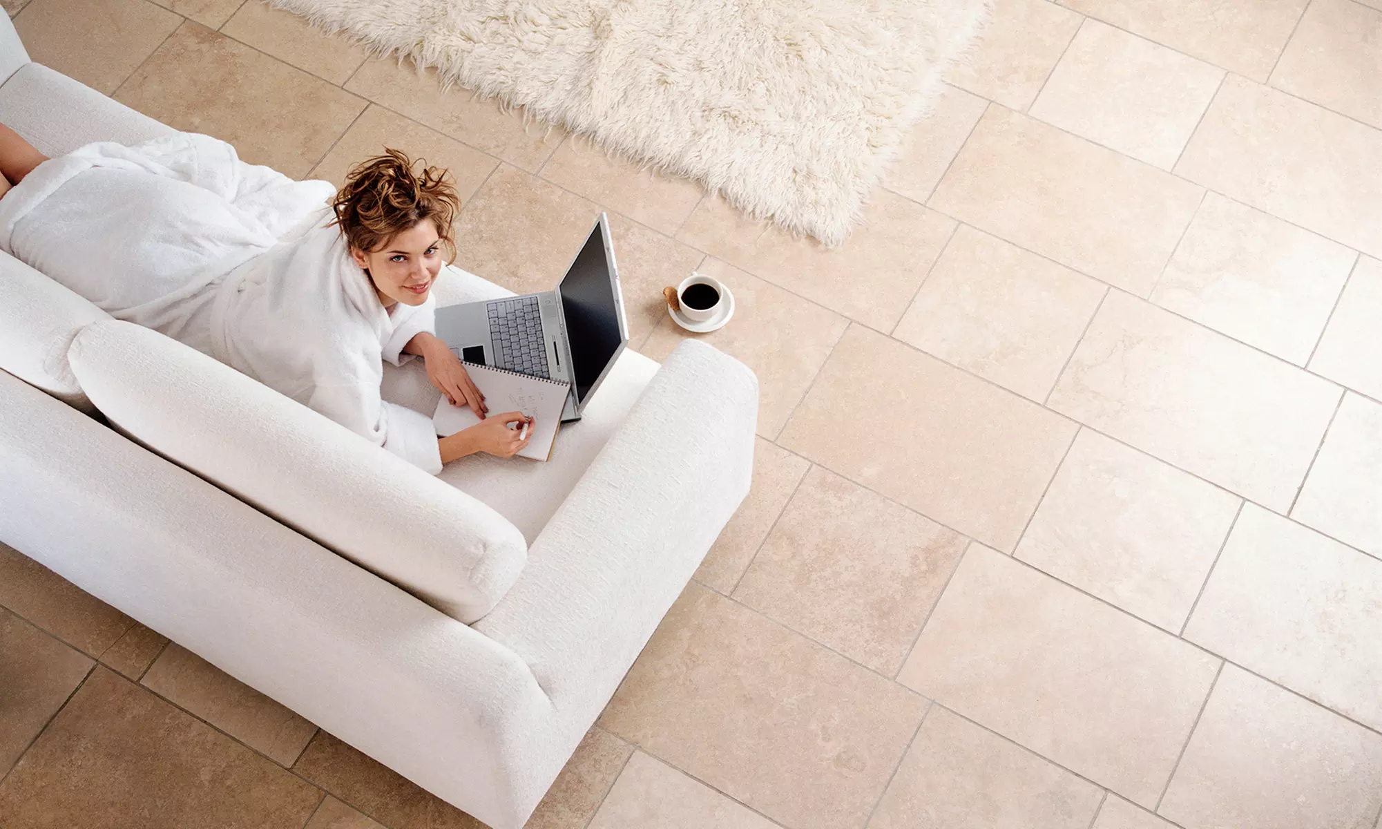 Cleaning of Up to 150 Square Feet of Stone, Tile, and Grout with Optional Sealant from Surface Genie (Up to 56% Off) - Primary Image