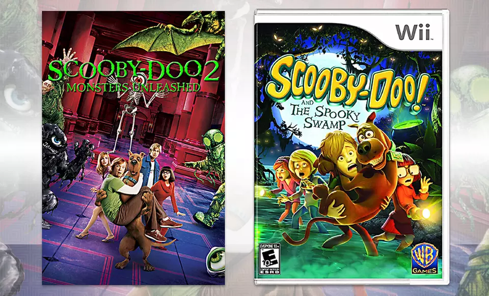 Scooby Doo! and the Spooky Swamp Wii Game and Scooby Doo 2: Monsters Unleashed - Primary Image