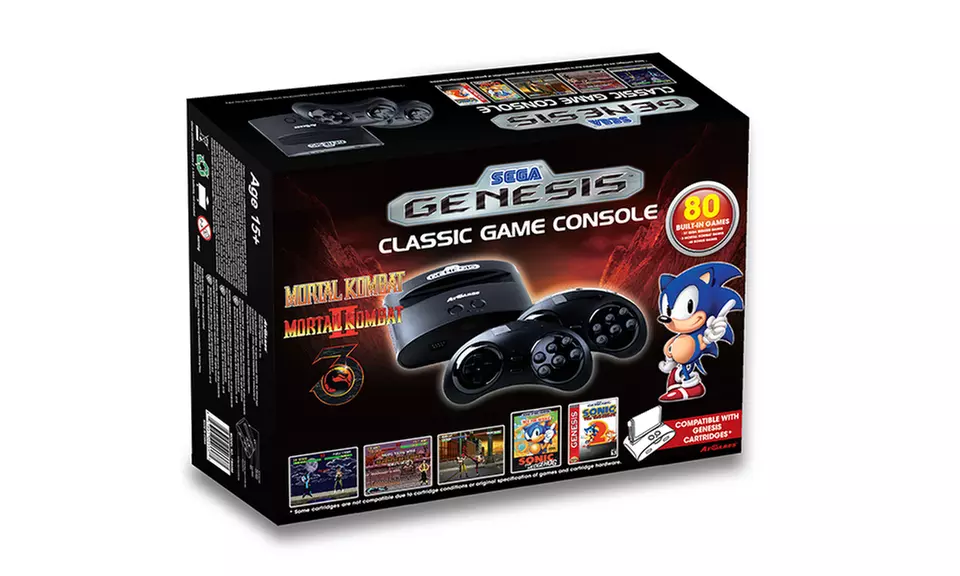 Sega Genesis Classic Game Console - Primary Image