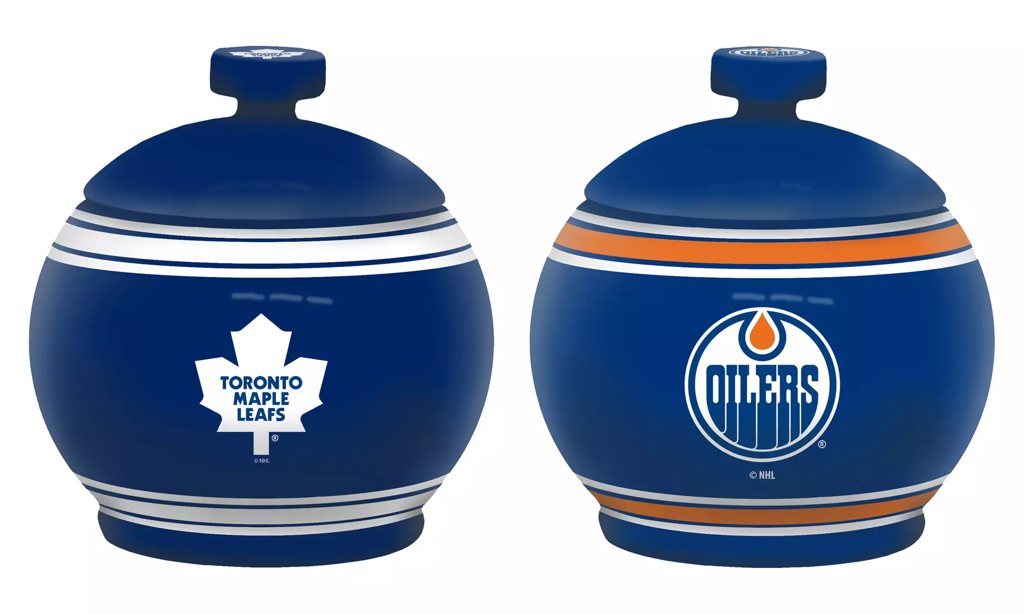 NHL Set of 2 Ceramic Game Time Jars - Primary Image