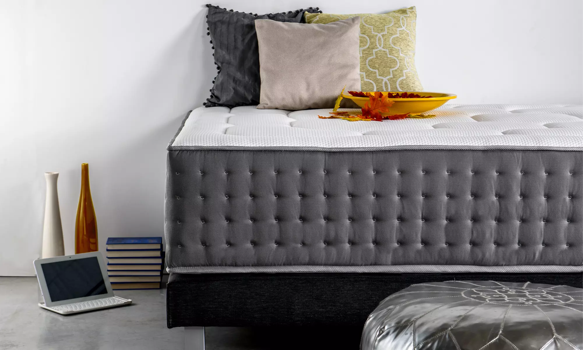 Matelas Altesia mémoire de forme 30cm, 11 zones de confort, marque Linea Pura - Second Medium