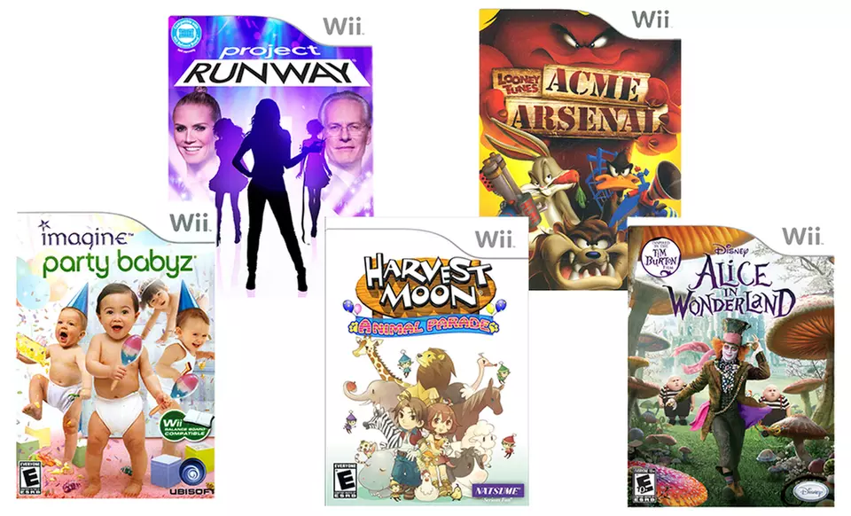 Kids' 5-Game Wii Bundle. - Primary Image