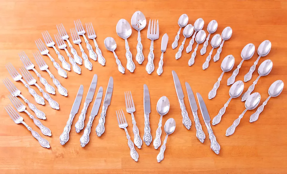 Wallace Flatware Sets (Up to 73% Off). Two Styles Available. Free Shipping and Free Returns. - Second Medium