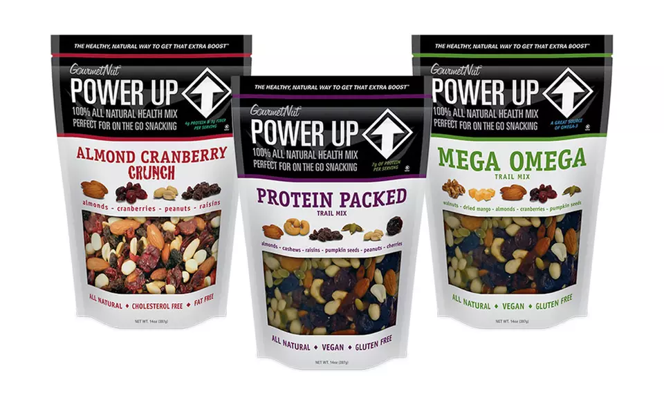 3-Pack of Gourmet Nut Power Up Trail Mix - Primary Image