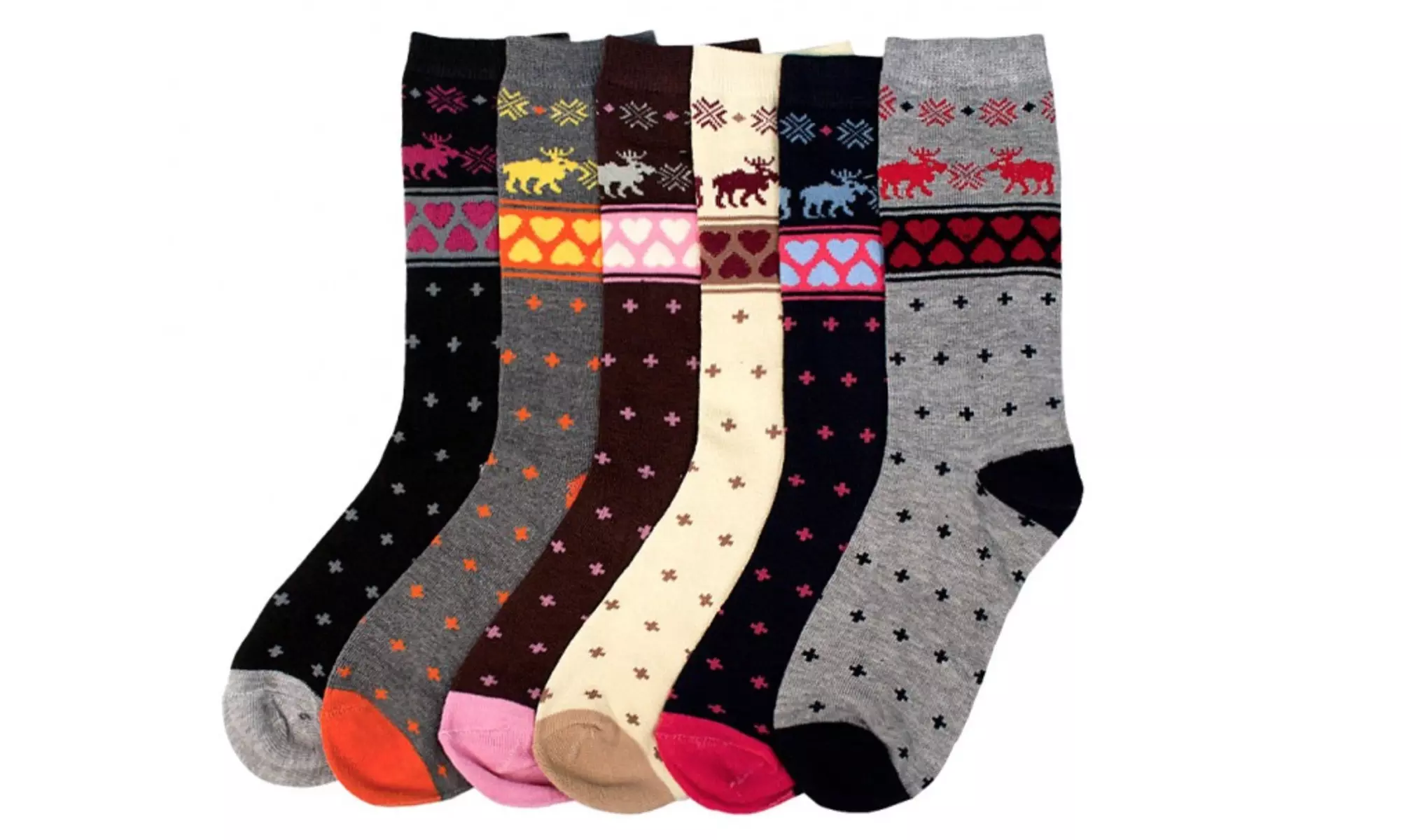 Women's Holiday Stocking Stuffers Socks (12-Pack) - Primary Image