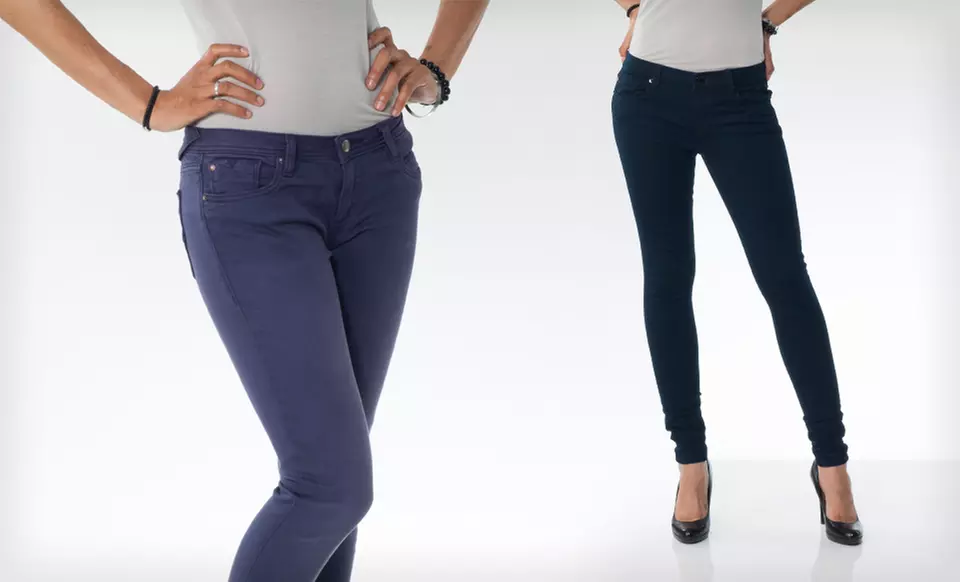 Vigoss Women's Skinny Jeans (Up to 61% Off). Multiple Styles and Colours Available. - Second Medium