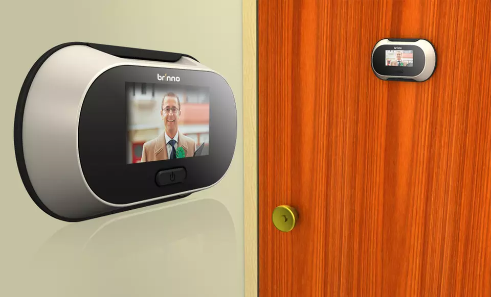 Brinno Digital Peephole Viewer with LCD Panel (PHV132512). Free Returns. - Primary Image
