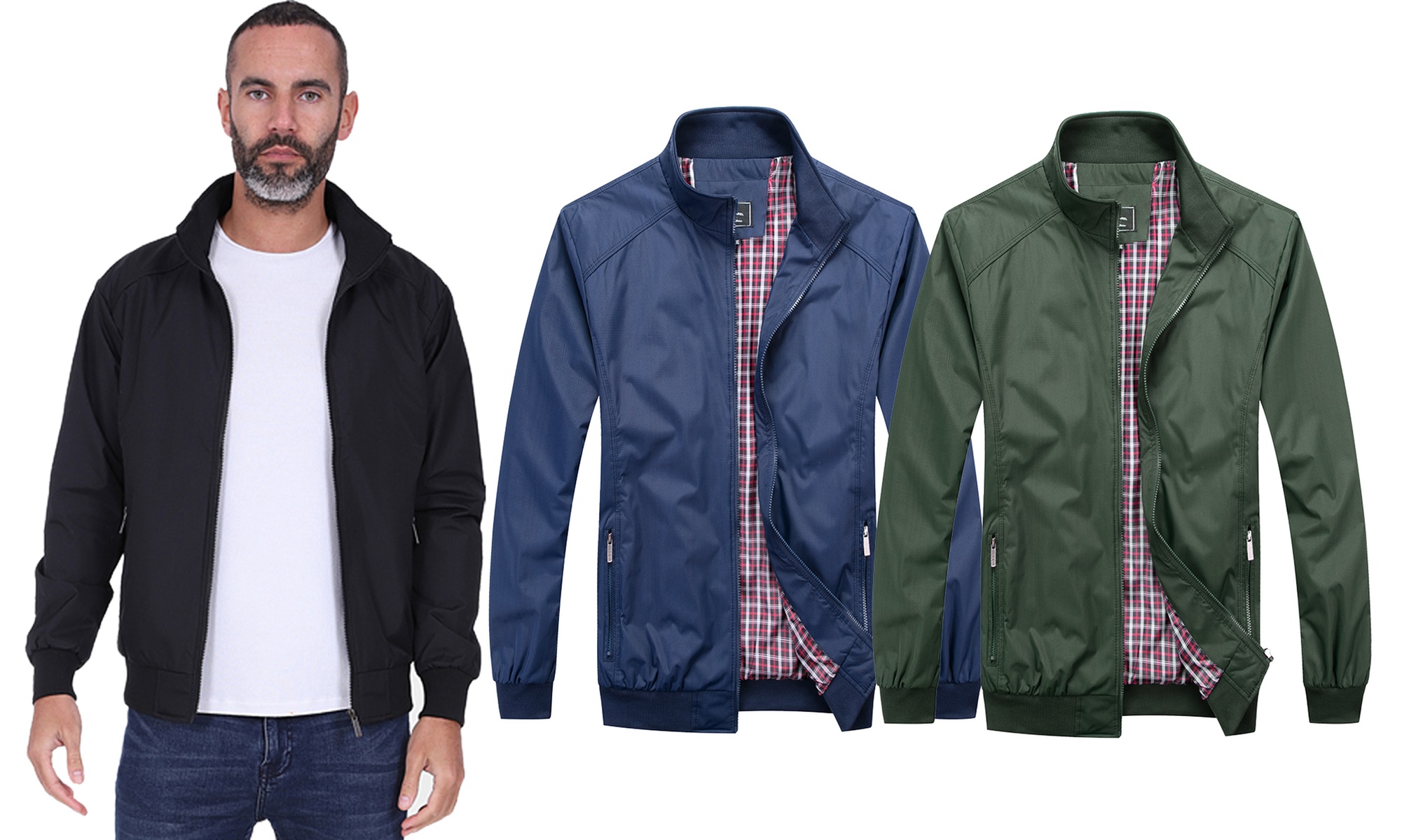 Blu Apparel Herren-Übergangsjacke