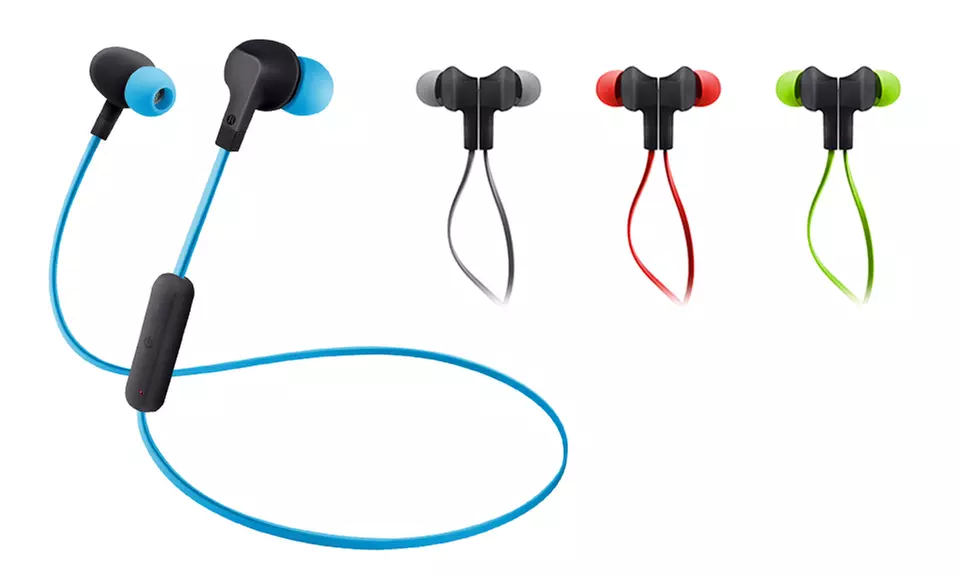 Merkury Innovations Active HD Bluetooth Wireless Earbuds with Built-In Mic - Primary Image