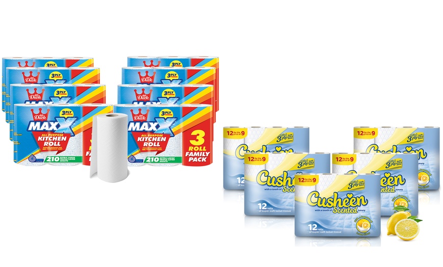 Image 19: Cusheen Mega Rolls Toilet Paper