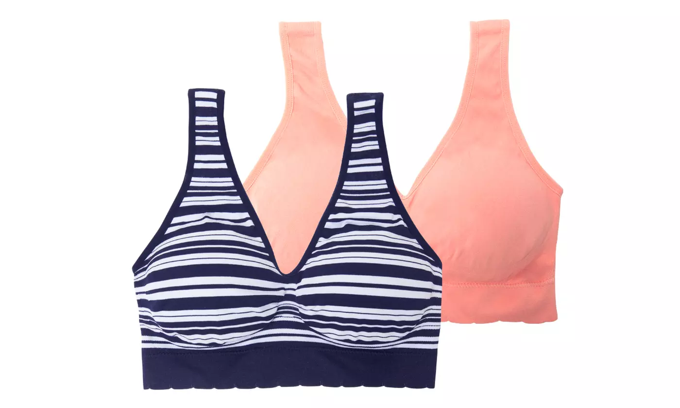 Delta Burke Women's Comfort Bras (2-Pack)(Size 2X) - Second Medium