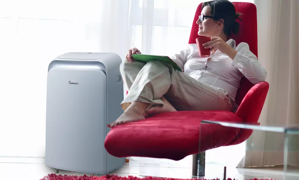 Low Profile Portable Air Conditioner with Remote Control - Primary Image