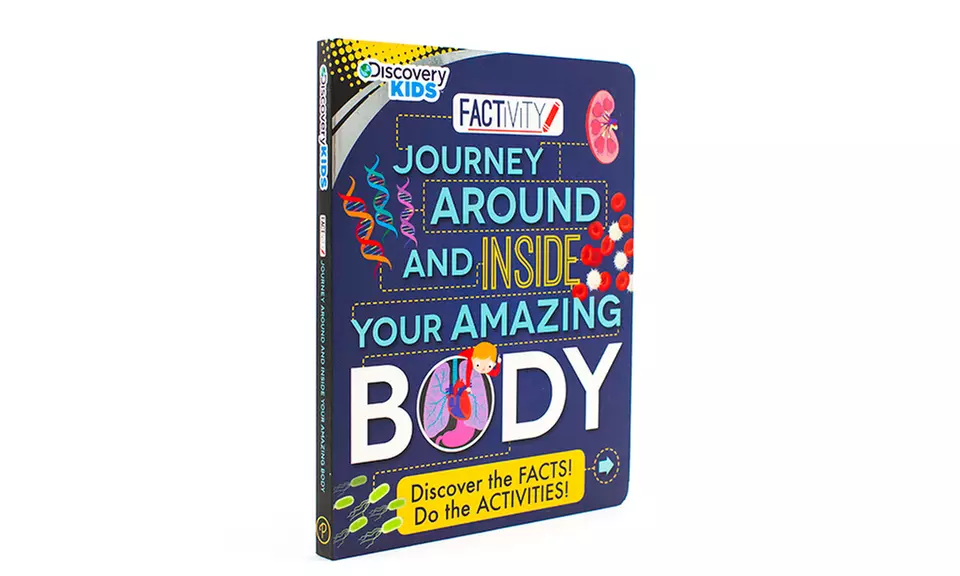 Discovery Kids Human Body Factivity Book - Primary Image