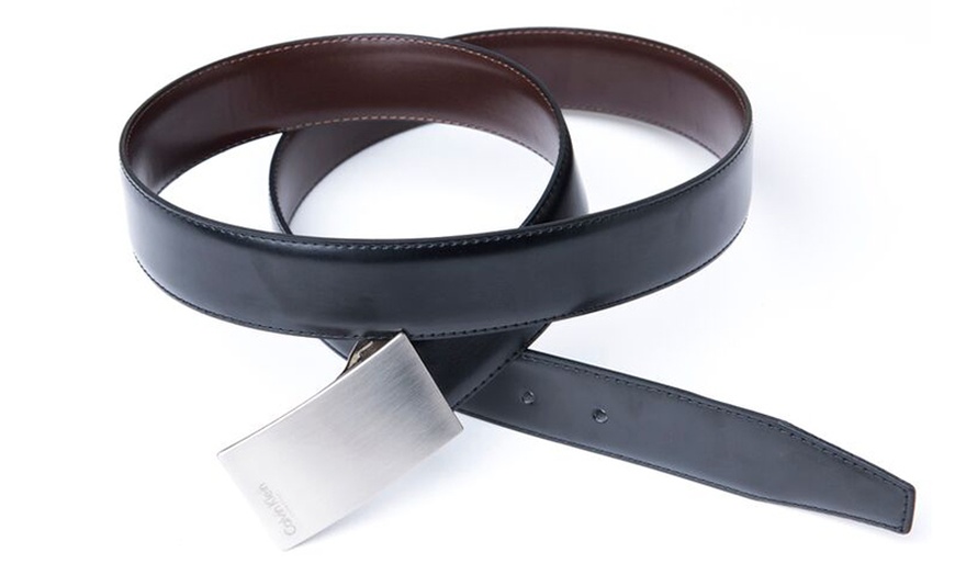 Image 6: Calvin Klein Leather Belts