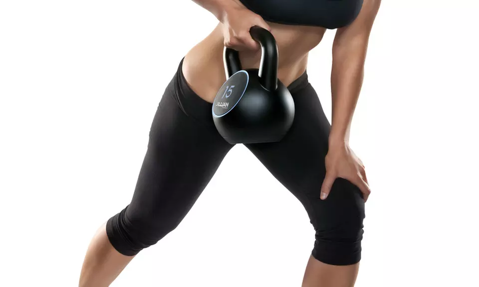Jillian Michaels Vinyl Kettlebell Set (3-Piece) - Second Medium